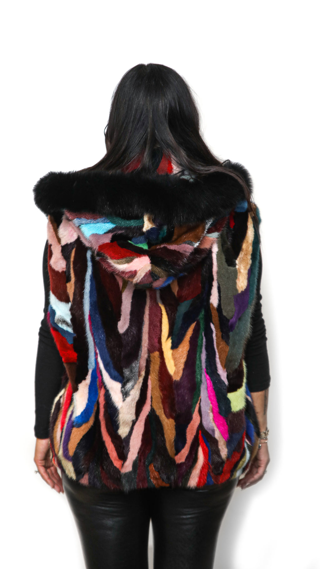 Mink Sectional  Multicolor Vest