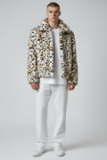 Spotted Rabbit Jacket With Hood