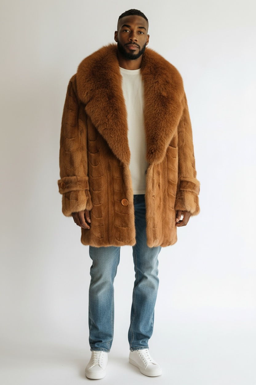 Whisky Mink Jacket