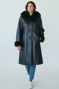 Reversible Mink Jacket with Hood