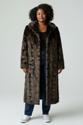Mink Full Length Coat With Hood
