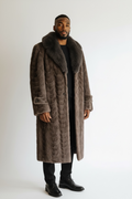 Mink Coat with Fox Collar
