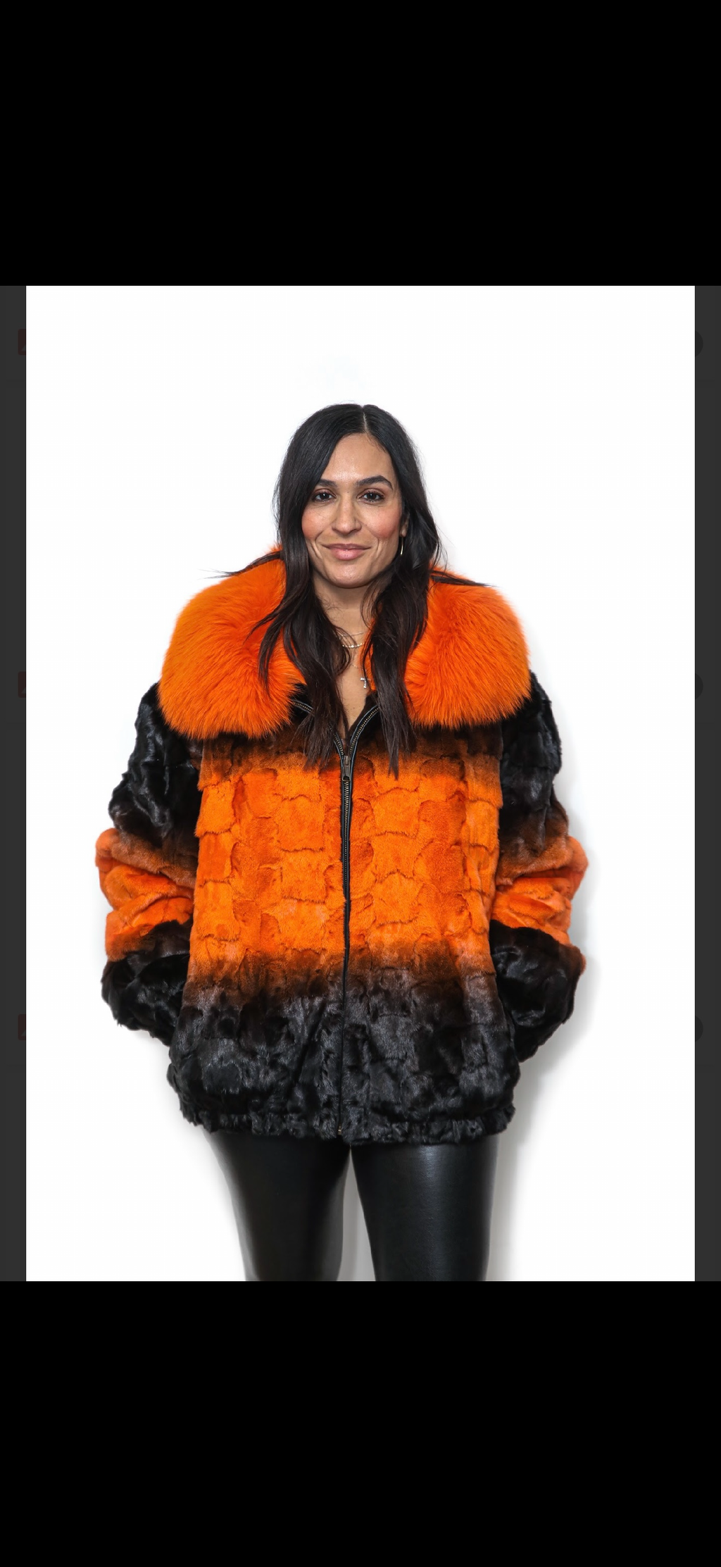 Ranch/Orange Bomber Jacket