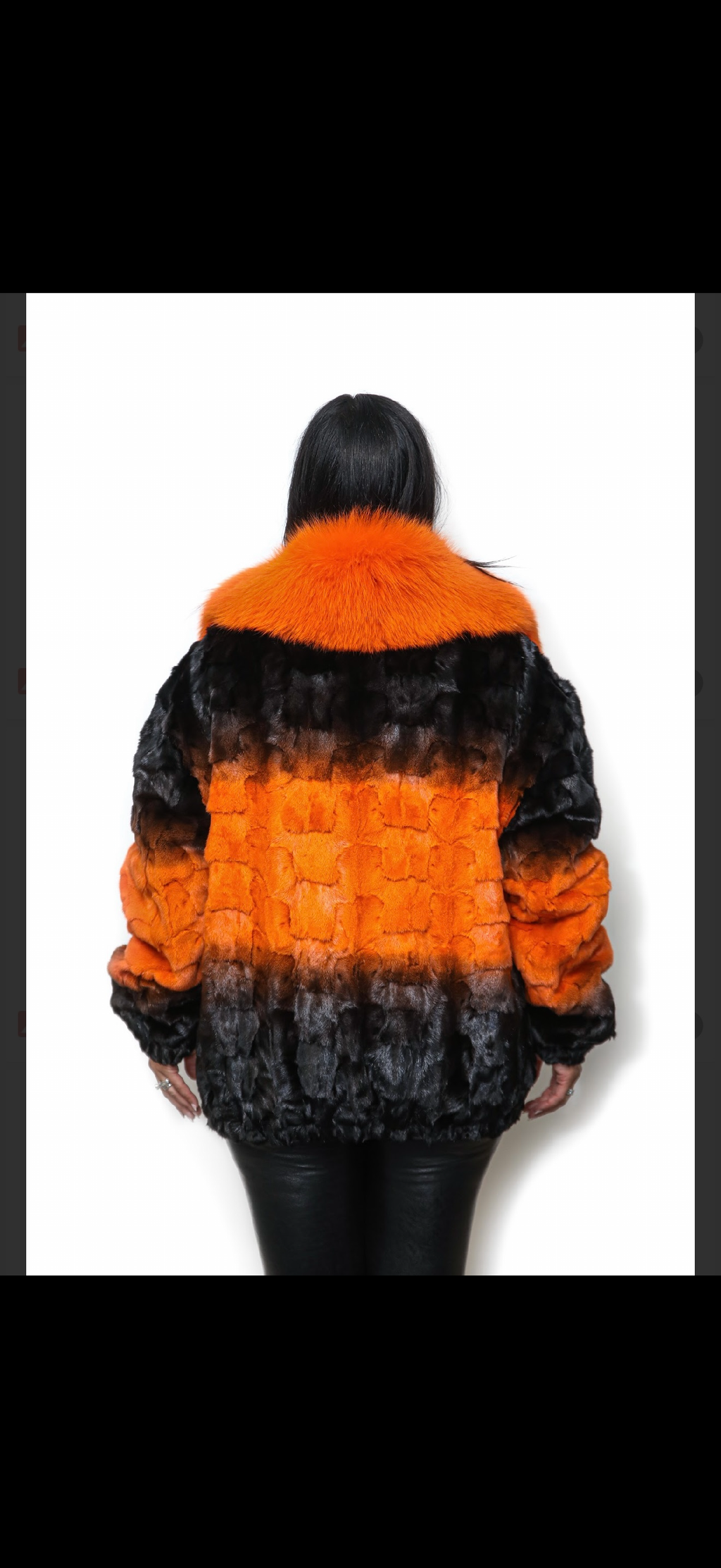 Ranch/Orange Bomber Jacket