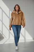 Autum Haze Mink Jacket